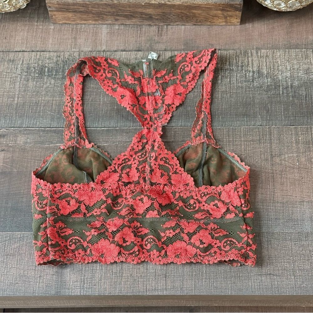 Free People Wild Roses Lace Racerback Bralette - Picture 5 of 5